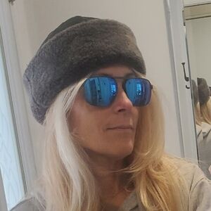 Real Sheepskin Shearling Fur Hat